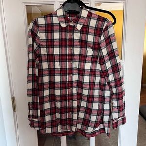 Brushed Flannel Button Down
